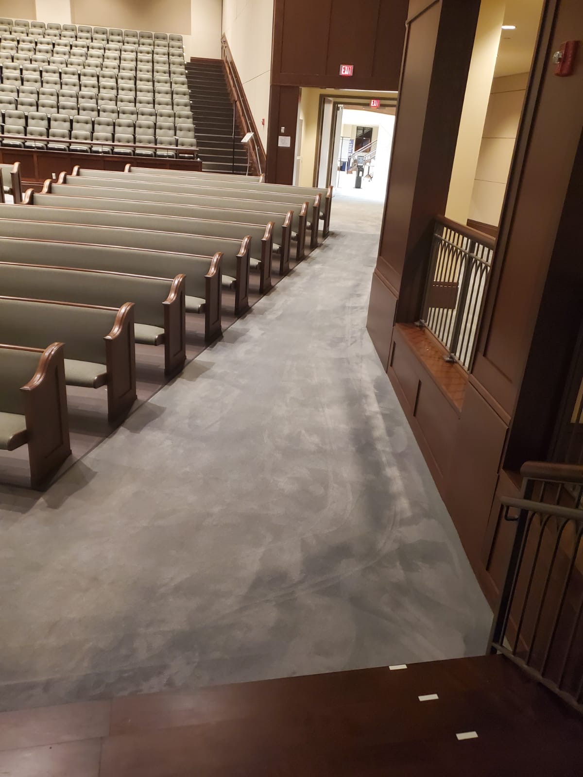 Bleach Spot Repair in Jackson, MS Church
