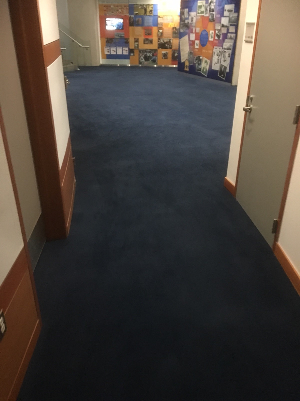 Blue Carpet Color Restoration at The Bureau of ATF in Washington, D.C.