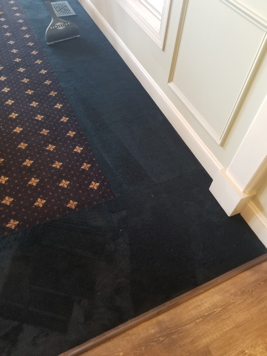 Banquet Room Border Color Change at a Gold Club in Richmond,  