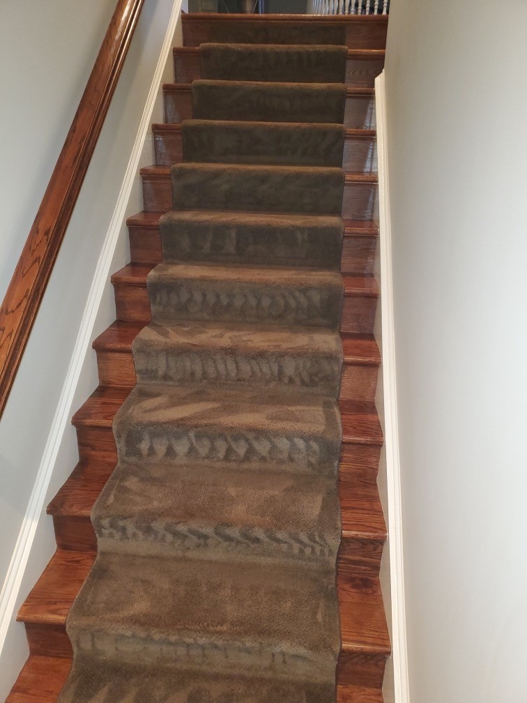 Carpet Stair Runner Color Change in Washington D.C.