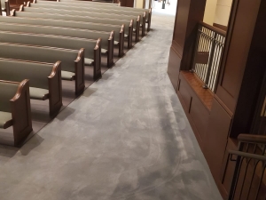 Bleach Spot Repair in Jackson, MS Church