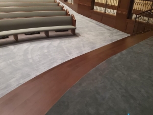Bleach Spot Repair in Jackson, MS Church