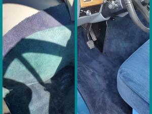 Color Restoration in Old Conversion Van in Clarksville, MD