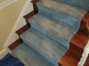 Carpet Stair Runner Color Change in Washington D.C.