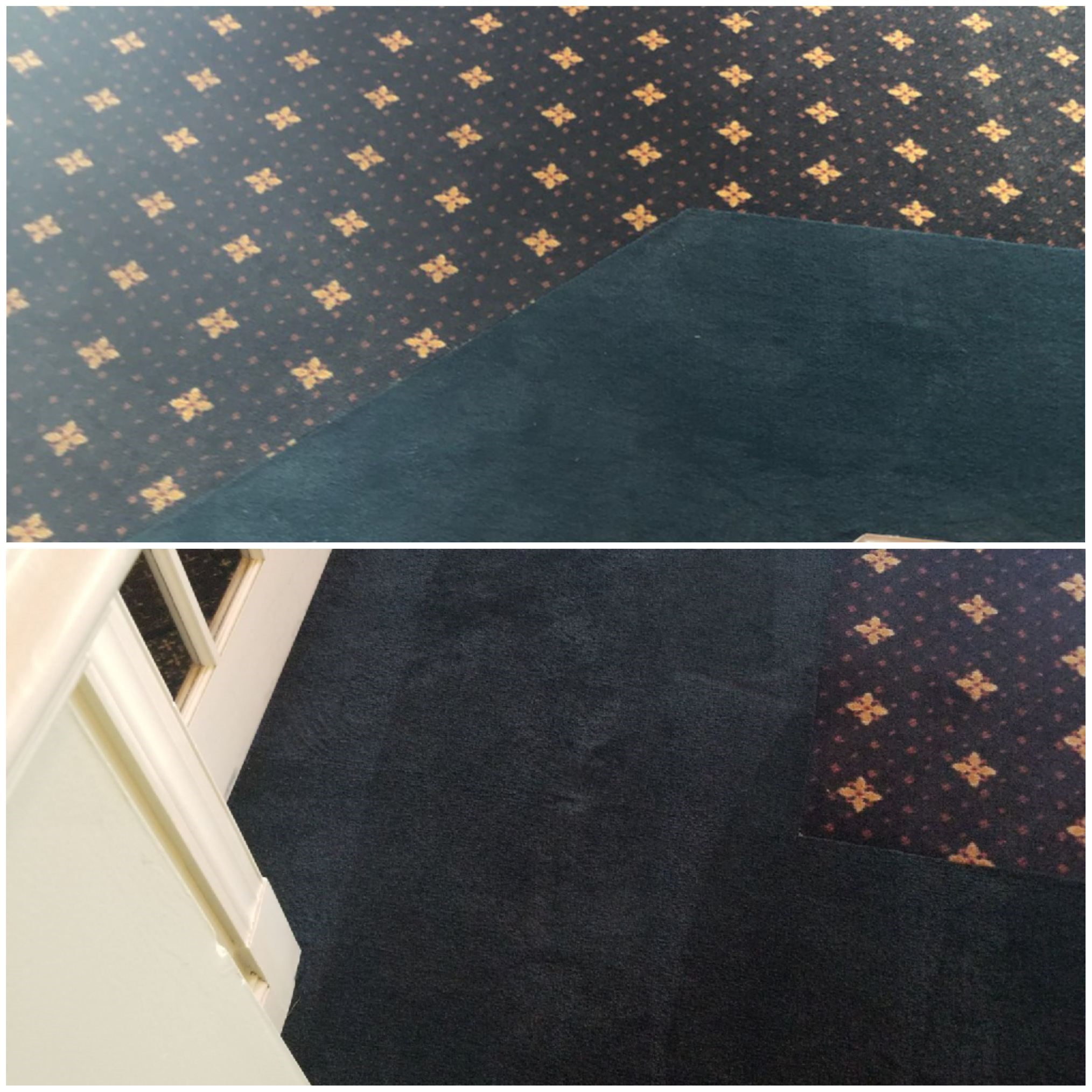 Banquet Room Border Color Change at a Gold Club in Richmond,  